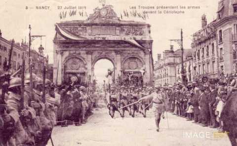 Rentrée  du XXe corps d'armée  (Nancy)