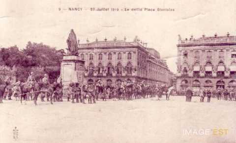 Rentrée  du XXe corps d'armée  (Nancy)