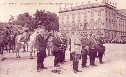 Rentrée  du XXe corps d'armée  (Nancy)