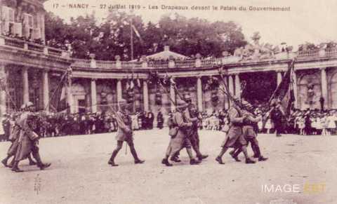 Rentrée  du XXe corps d'armée  (Nancy)