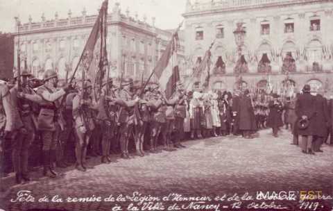 Remise de la Légion d'honneur (Nancy)
