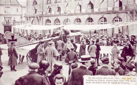 Avion allemand exposé  (Nancy)