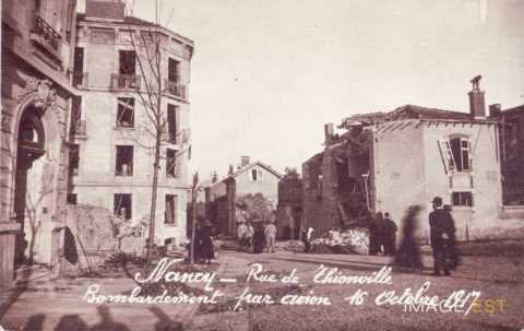 Bombardement du 16 octobre 1917 (Nancy)