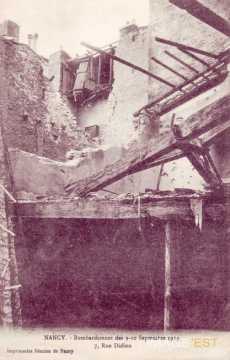 Bombardements des 9 et 10 septembre 1914 (Nancy)