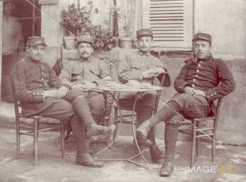 Militaires du 4e B.C.P.