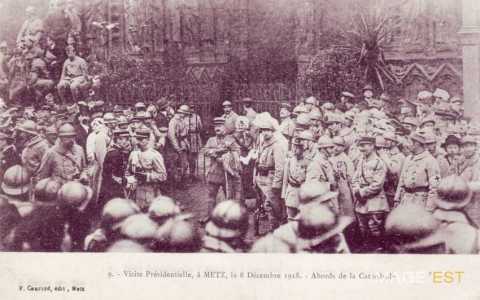 Visite de Raymond Poincaré  (Metz)