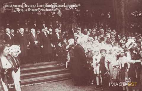 Visite de Raymond Poincaré  (Metz)