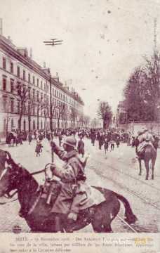 Survol d'aviateurs français (Metz)