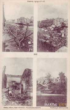 Fey-en-Haye en ruines (Meurthe-et-Moselle)