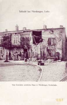 Maisons détruites (Morhange)