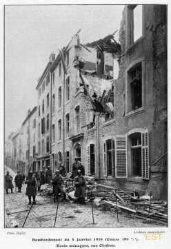 Bombardement du 4 janvier 1916 (Nancy)