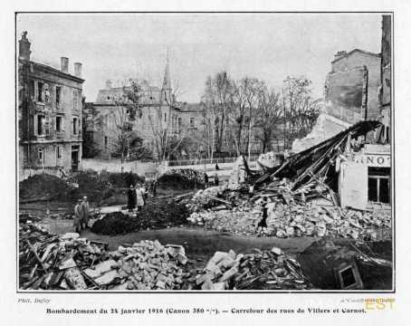 Bombardement du 24 janvier 1916 (Nancy)