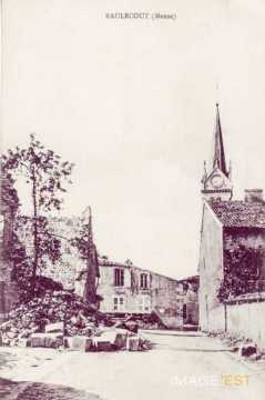 Maison détruite (Raulecourt)