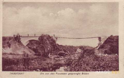 Pont détruit (Thiaucourt)