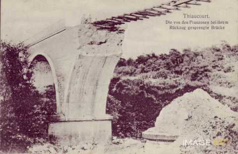 Pont détruit (Thiaucourt)