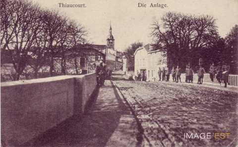Entrée  de Thiaucourt (Meurthe-et-Moselle)