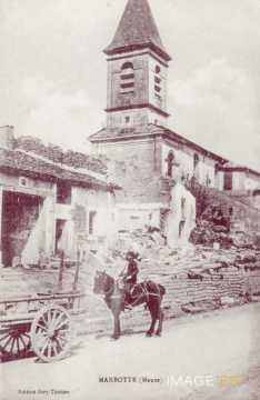 Maisons détruites (Marbotte)