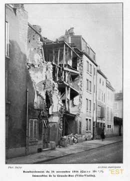 Bombardement du 24 novembre 1916 (Nancy)