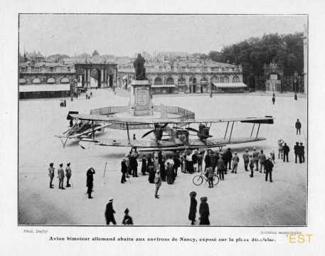 Avion allemand exposé  (Nancy)