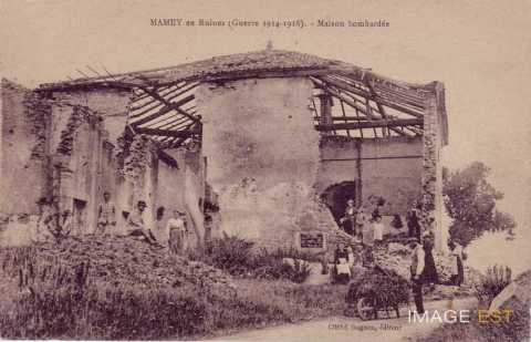 Maison détruite (Mamey)