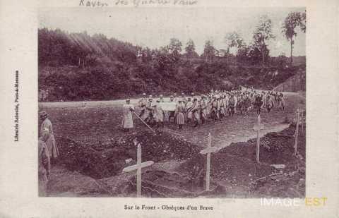 Barrès d'un soldat (Limey-Remenauville)