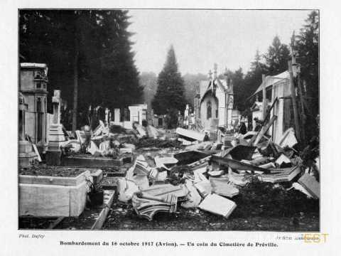 Bombardement du 16 octobre 1917 (Nancy)