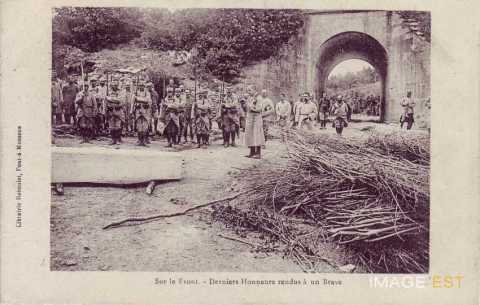Barrès d'un soldat (Limey-Remenauville)