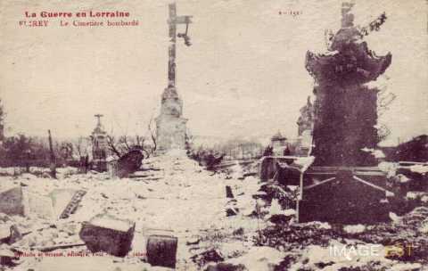 Cimetière bombardé  (Flirey)
