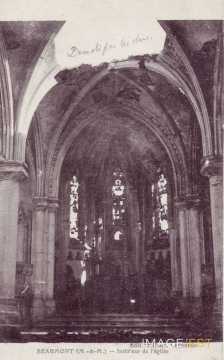Eglise détruite (Beaumont)