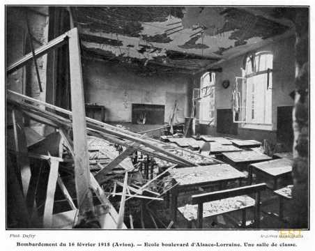 Bombardement du 16 février 1918 (Nancy)