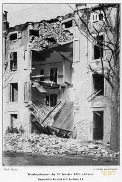 Bombardement du 26 février 1918 (Nancy)