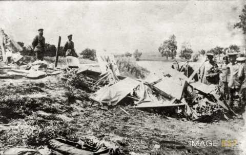 Epave d'un avion (Essey-et-Maizerais)