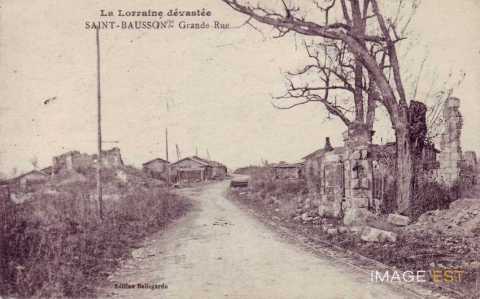 Grande rue (Saint-Baussant)