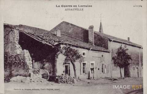 Maisons détruites (Ansauville)