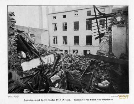 Bombardement du 26 février 1918 (Nancy)