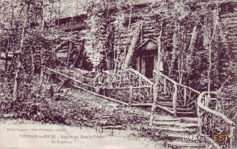 Cantonnement allemand au Bois-le-Prêtre (Viéville-en-Haye)