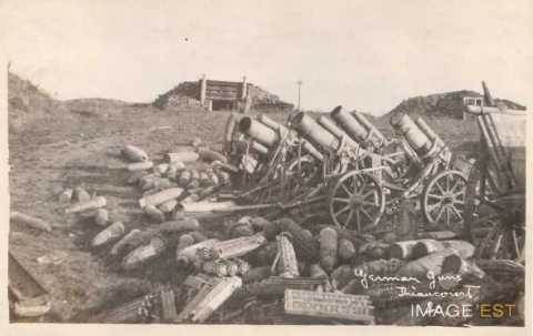 Canons allemands (Thiaucourt)