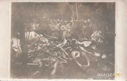 Avion abattu en 1915 (Pont-à-Mousson)