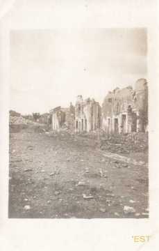 Fey-en-Haye en ruines (Meurthe-et-Moselle)
