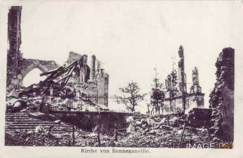 Eglise en ruines (Remenauville)