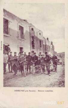 Militaires cyclistes (Deneuvre)