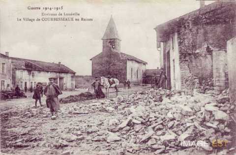 Courbesseaux en ruines (Meurthe-et-Moselle)