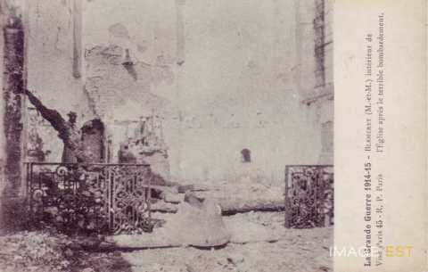 Eglise en ruines (Blémerey)