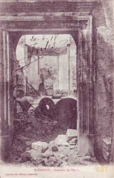 Eglise en ruines (Blémerey)
