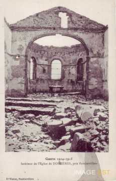 Eglise en ruines (Doncières)