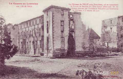 Château de Villé  en ruines (Nossoncourt)