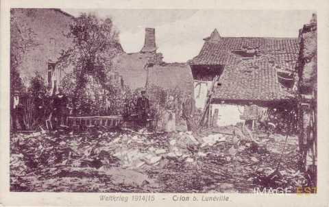 Crion en ruines (Meurthe-et-Moselle)