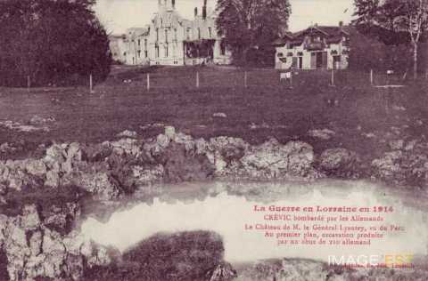Cratère d'obus (Crévic)