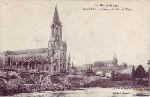 Pont détruit (Baccarat)