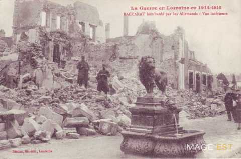 Fontaine du Lion (Baccarat)